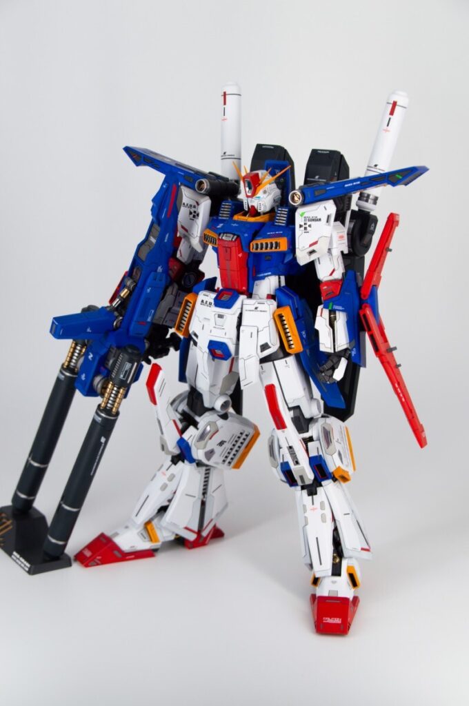 PG 1/60 ZZ ガンダム ダブルゼータ 改修塗装完成品