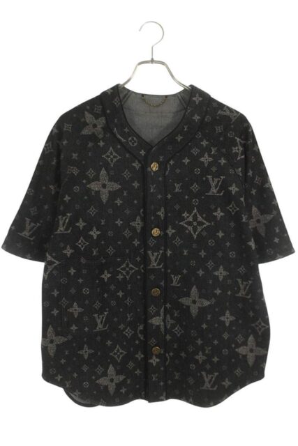 ルイヴィトン モノグラムベースボール半袖シャツ サイズM 24SS