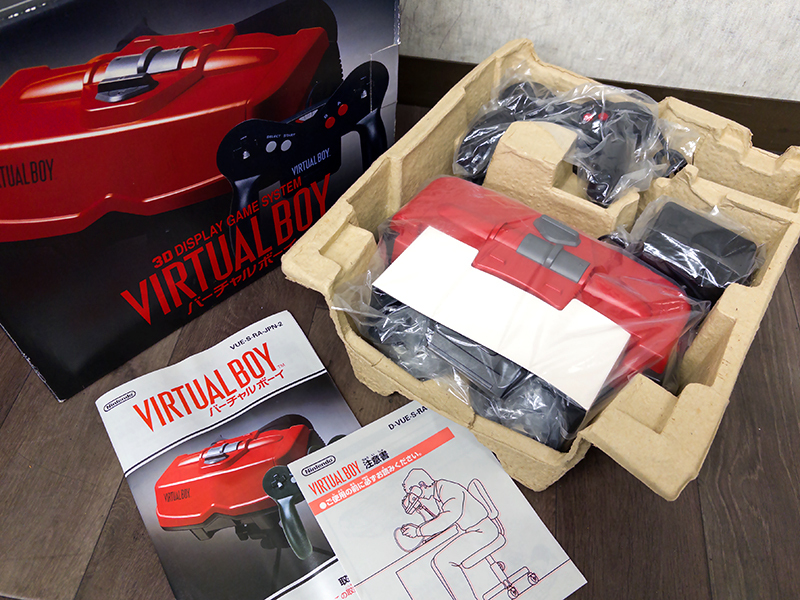 任天堂 バーチャルボーイ Nintendo Virtual Boy VUE-S-RA