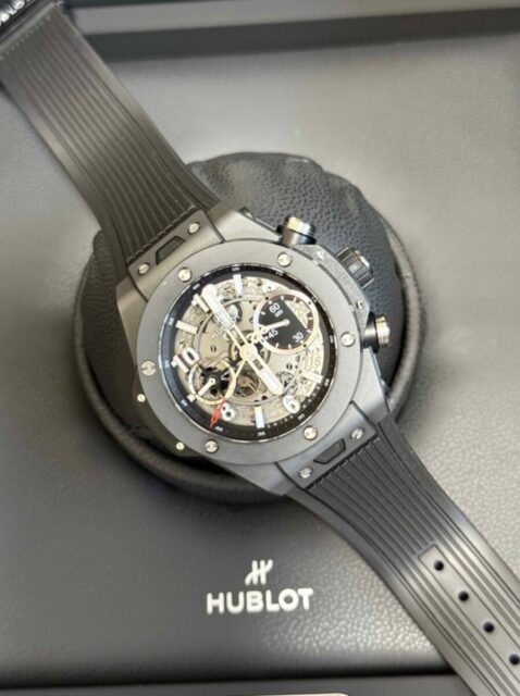 ウブロ HUBLOT ビッグバン ウニコ ブラックマジック 自動巻き