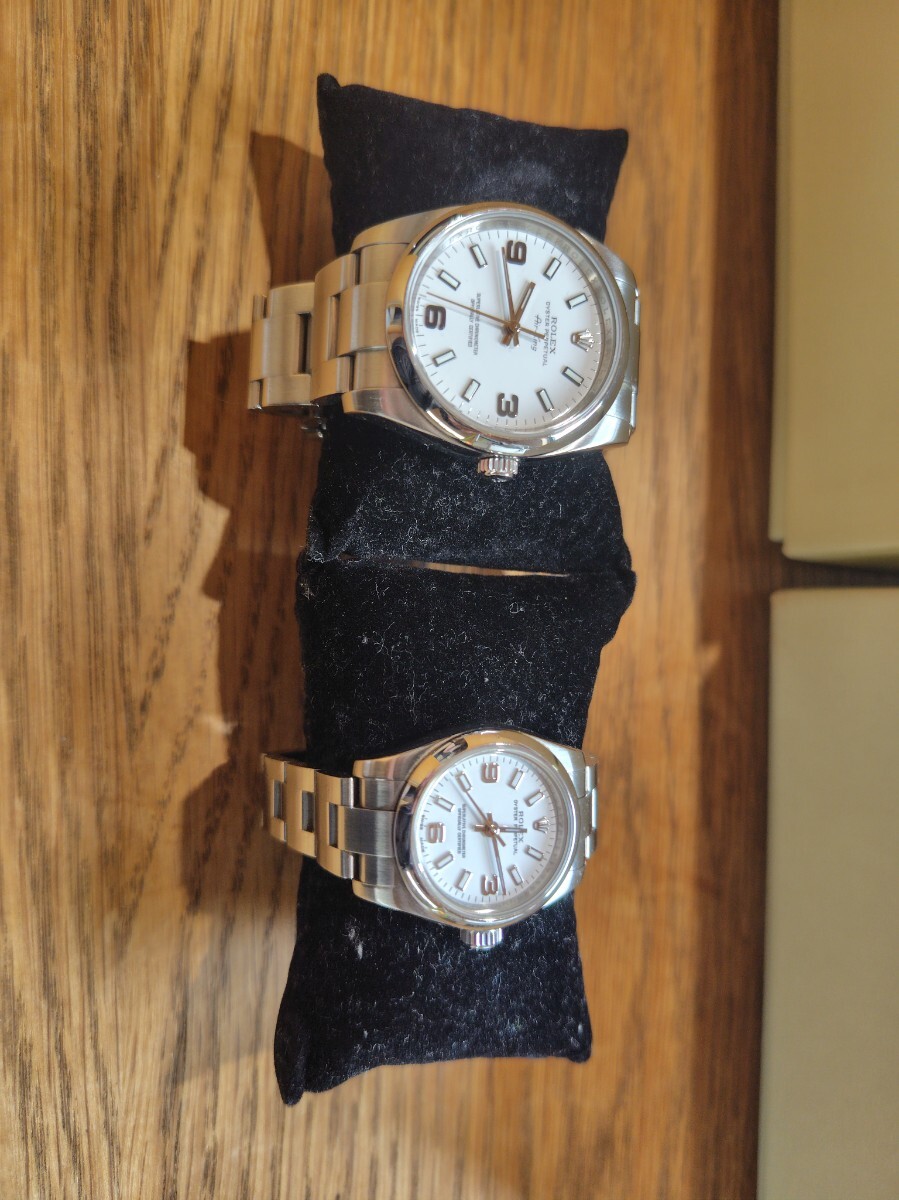 ROLEX ロレックス エアキング オイスターパーペチュアル ペアウォッチ 2個セット