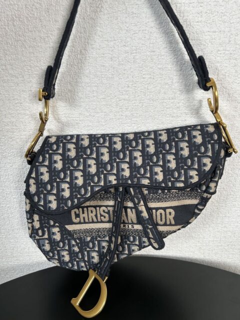 Christian Dior サドルバッグ オブリーク エンブロイダリー M0446CRIW
