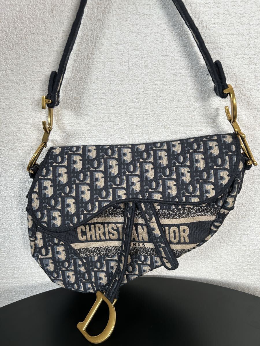 Christian Dior サドルバッグ オブリーク エンブロイダリー M0446CRIW