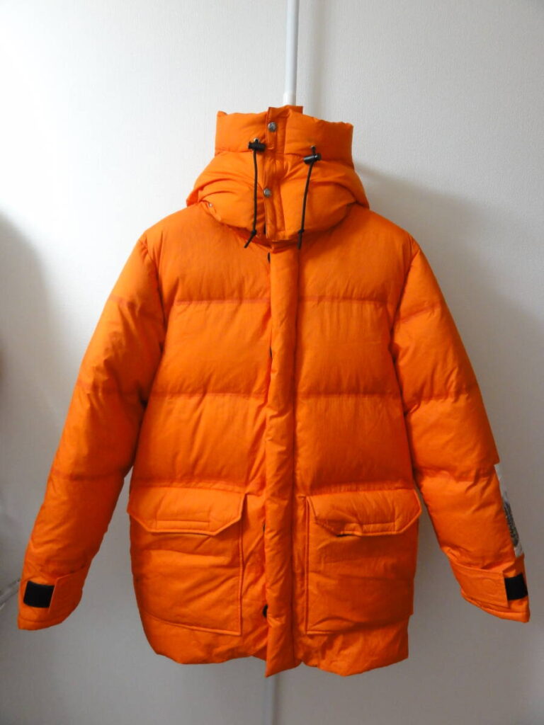 GUCCI x THE NORTH FACE ダウンコート オレンジ メンズ M