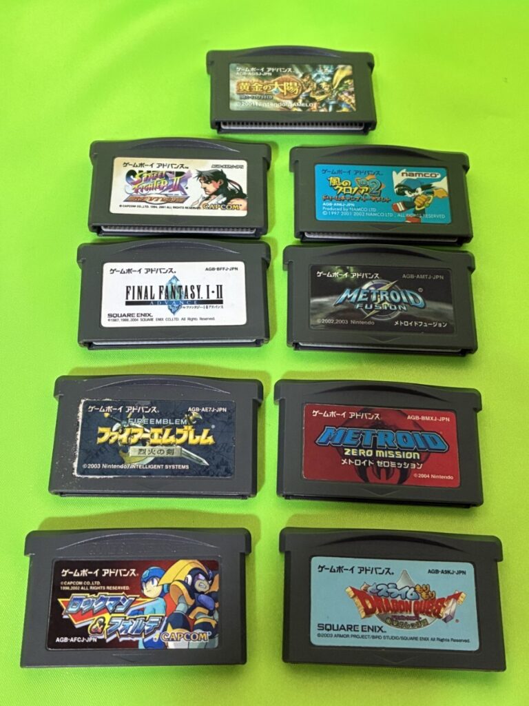 ゲームボーイ アドバンス ソフト 9本セット