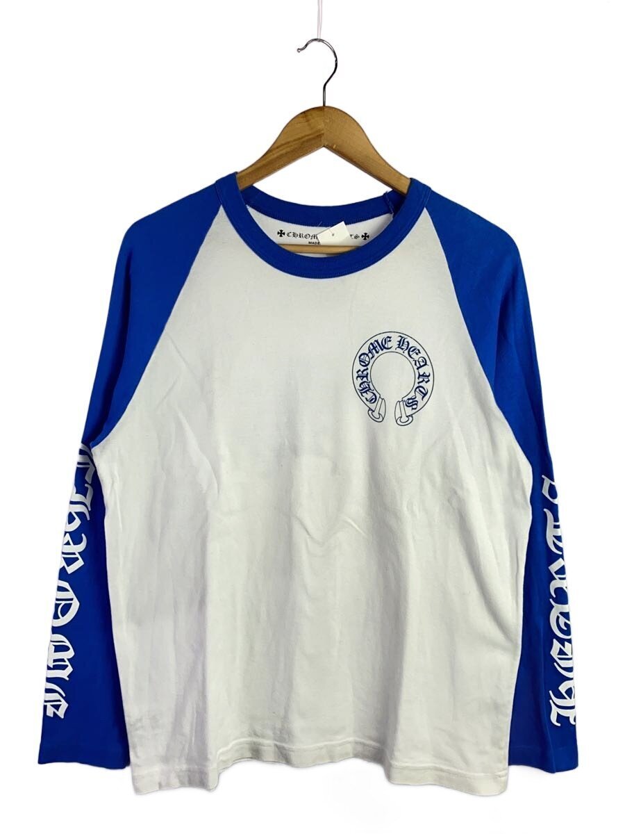 CHROME HEARTS 長袖Tシャツ XL コットン ブルー