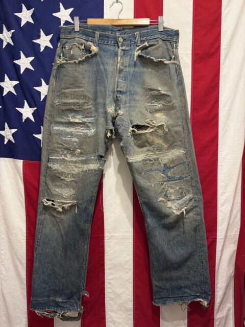 LEVI’S リーバイス 501XX ビッグE 革パッチ ヴィンテージジーンズ W36