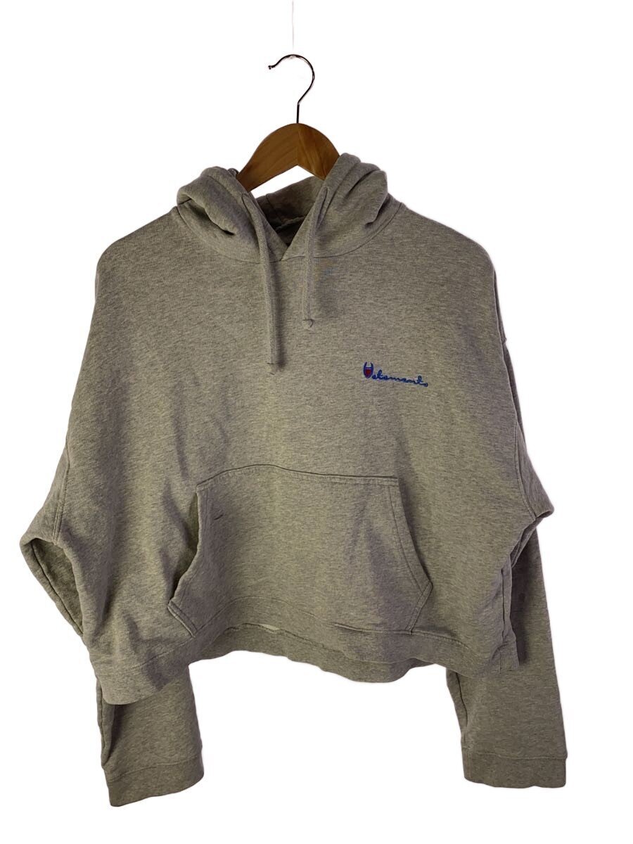 VETEMENTS リバーシブルデザインパーカー XS コットン グレー