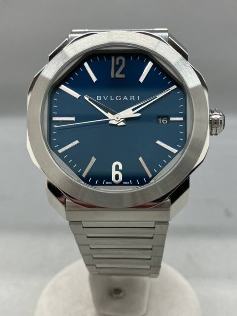 BVLGARI OCTO OC41S ローマ デイト メンズ腕時計