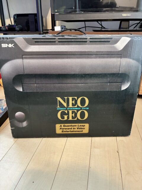 SNK NEO GEO 本体 コントローラー2個 ソフトセット