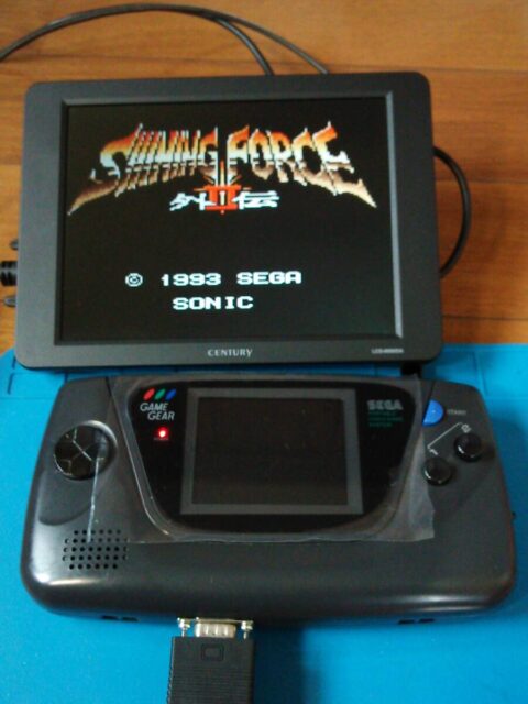 管ZGG150 ゲームギア IPS液晶化 USB TYPE-C給電