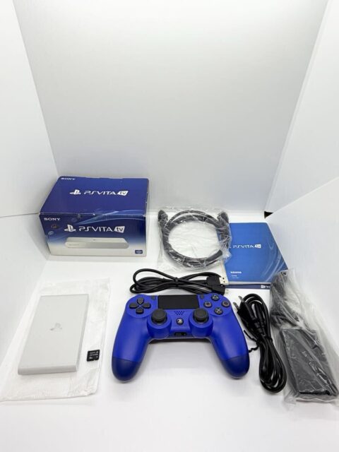 PlayStation Vita TV VTE-1000 メモリーカード8GB PS4コントローラー付き