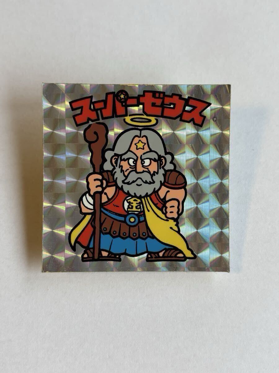 旧ビックリマン スーパーゼウス 懸賞版 赤茶杖 ビックリマンシール