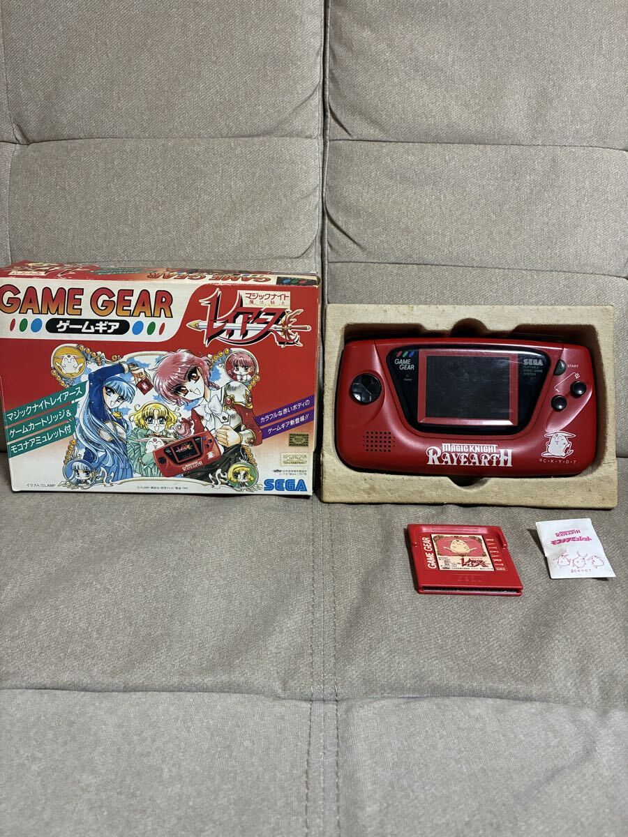 SEGA GAME GEAR マジックナイトレイアースパック レッド
