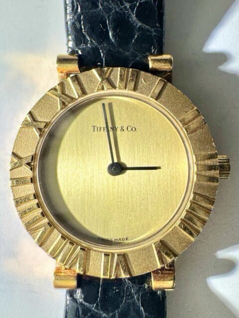 Tiffany&Co. ティファニー アトラス レディース腕時計 18K