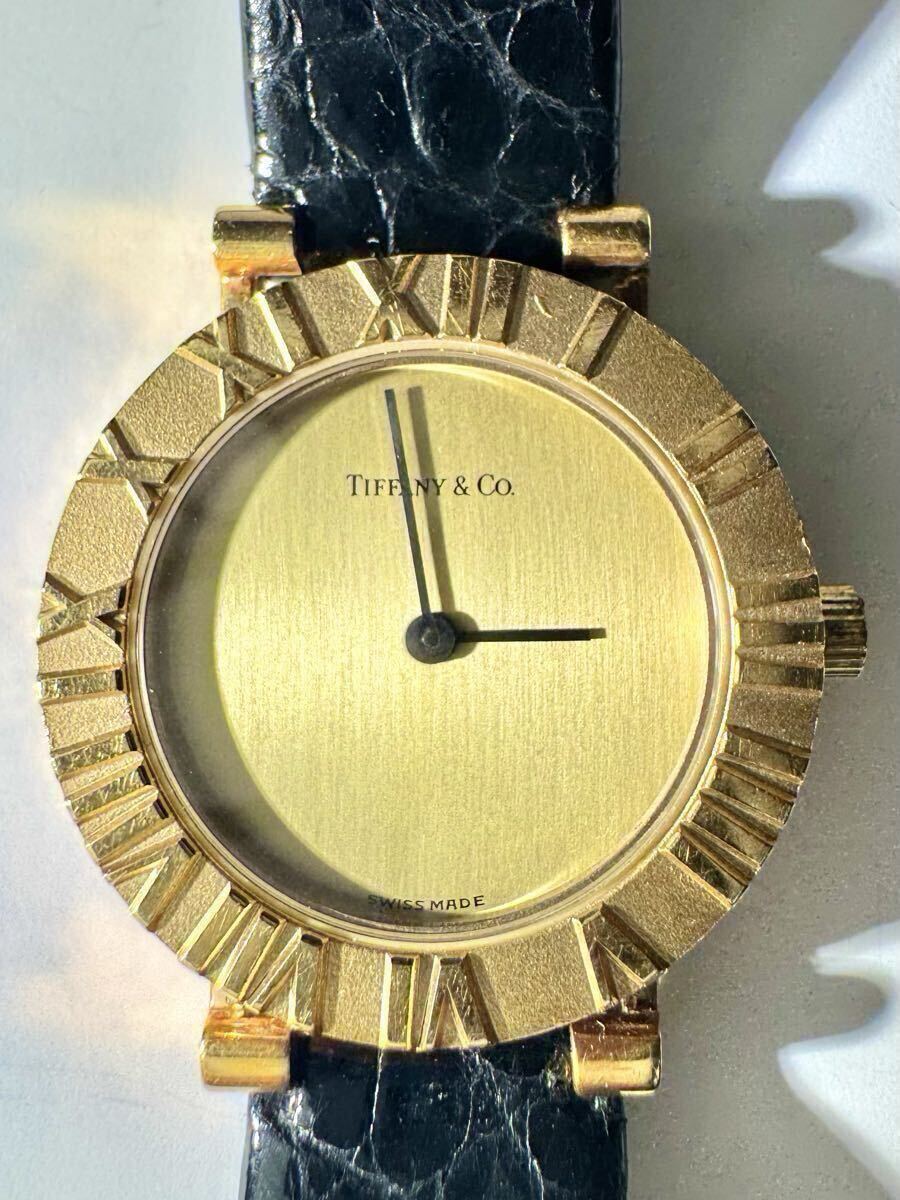 Tiffany&Co. ティファニー アトラス レディース腕時計 18K