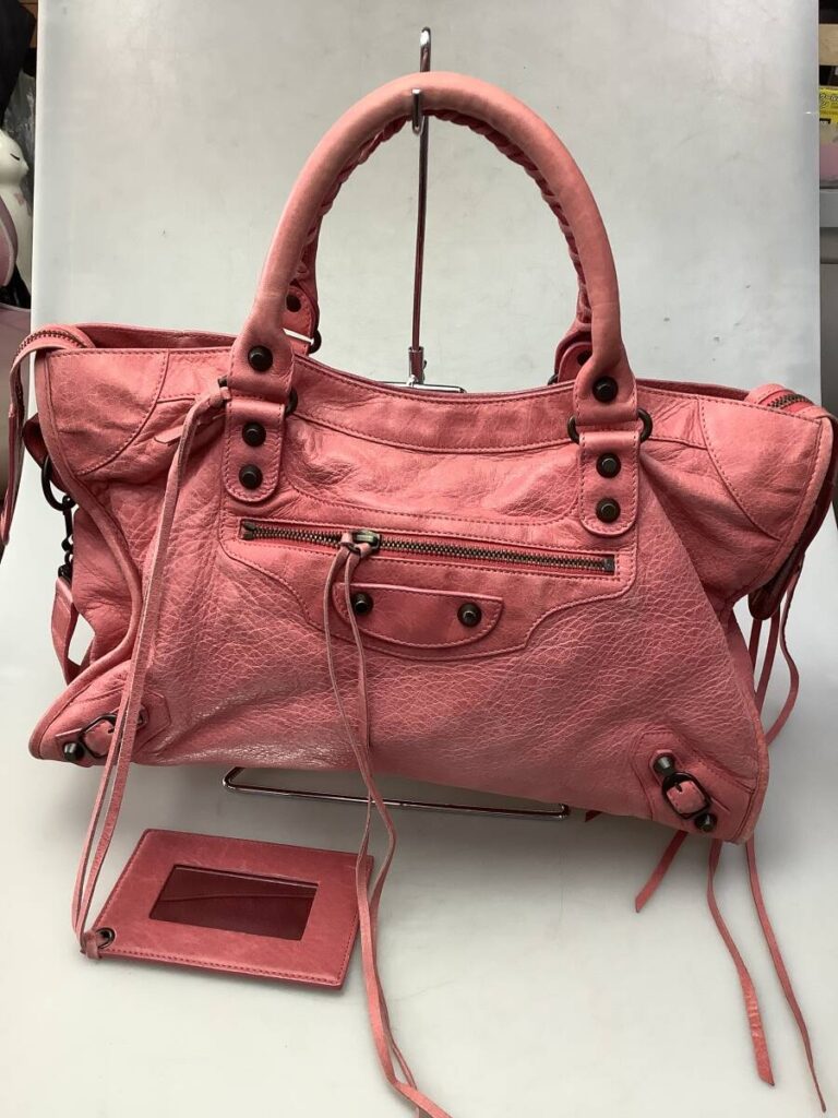 BALENCIAGA バレンシアガ ザ ファースト 2WAYバッグ ピンク