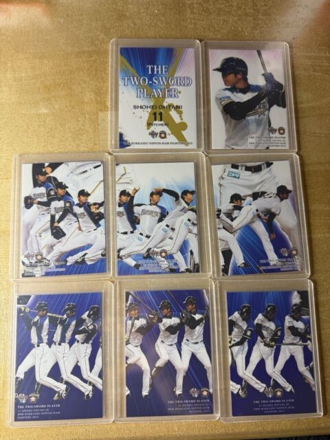 BBM 大谷翔平ルーキーカード F91～98 パズルカード8枚セット