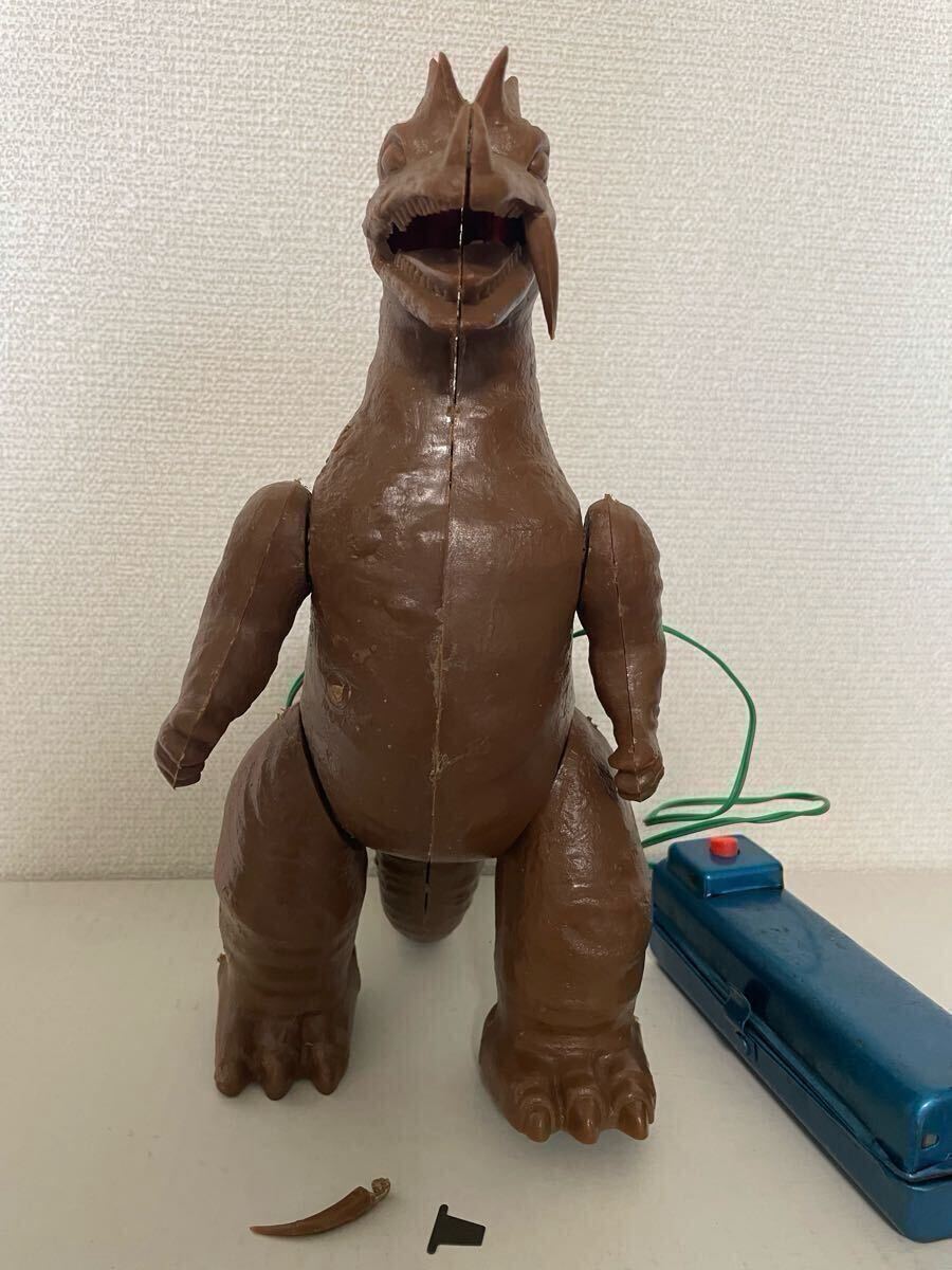 マルサン 電動怪獣プラモデル パゴス 組立済