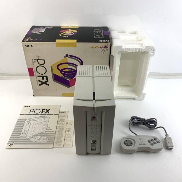 NEC PC-FX ゲーム機本体 箱説付き