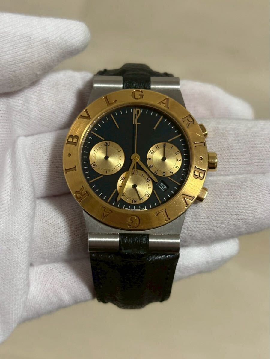 BVLGARI ブルガリ ディアゴノ スポーツ クロノグラフ CH35SG