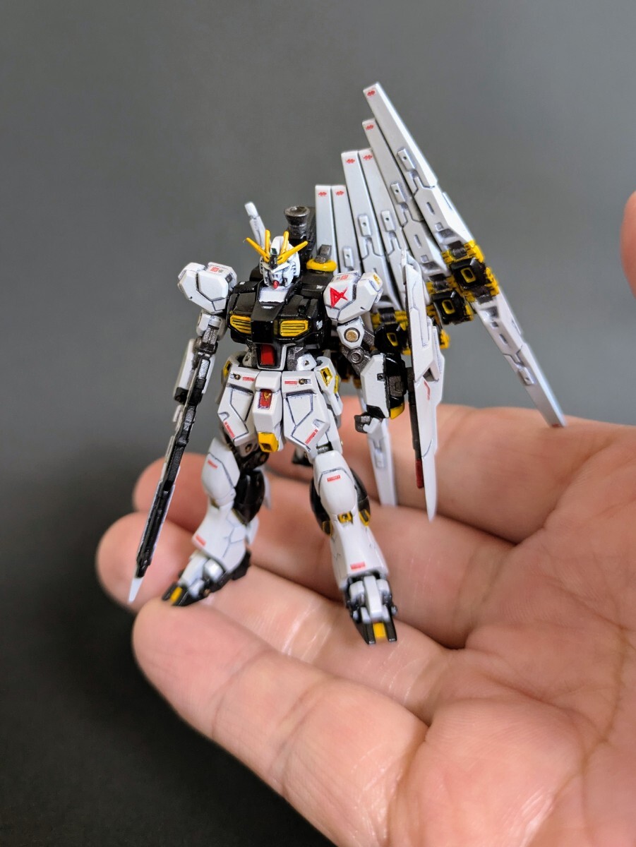 ガンプラ ガンダムアーティファクト νガンダム 塗装済み完成品