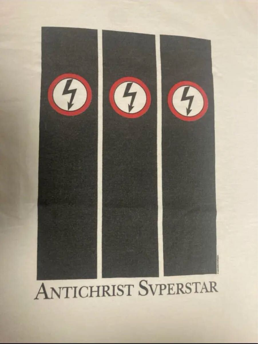 Marilyn Manson バンドTシャツ ヴィンテージ XL 白