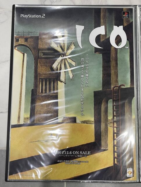 ICO イコ PS2 プレイステーション2 ポスター B2サイズ