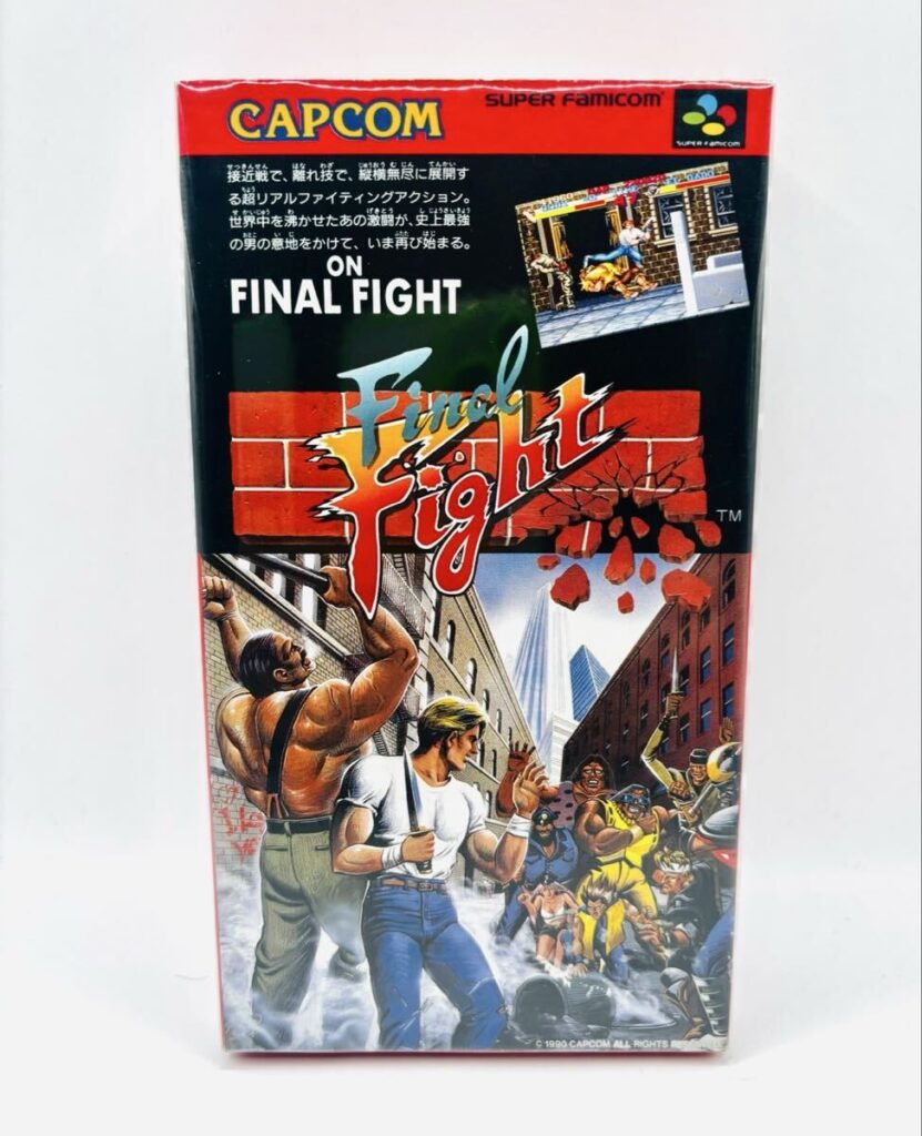 SFC スーパーファミコンソフト ファイナルファイト CAPCOM