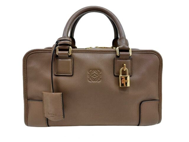 LOEWE ロエベ アマソナ 28 レザー ハンドバッグ