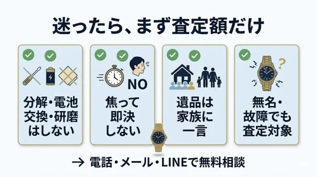 迷ったら、まず査定額だけ