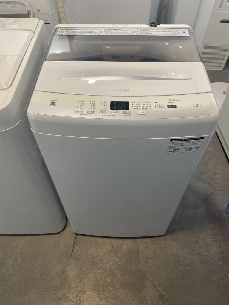 Haier 2024年製　4.5kg 洗濯機 中古品販売