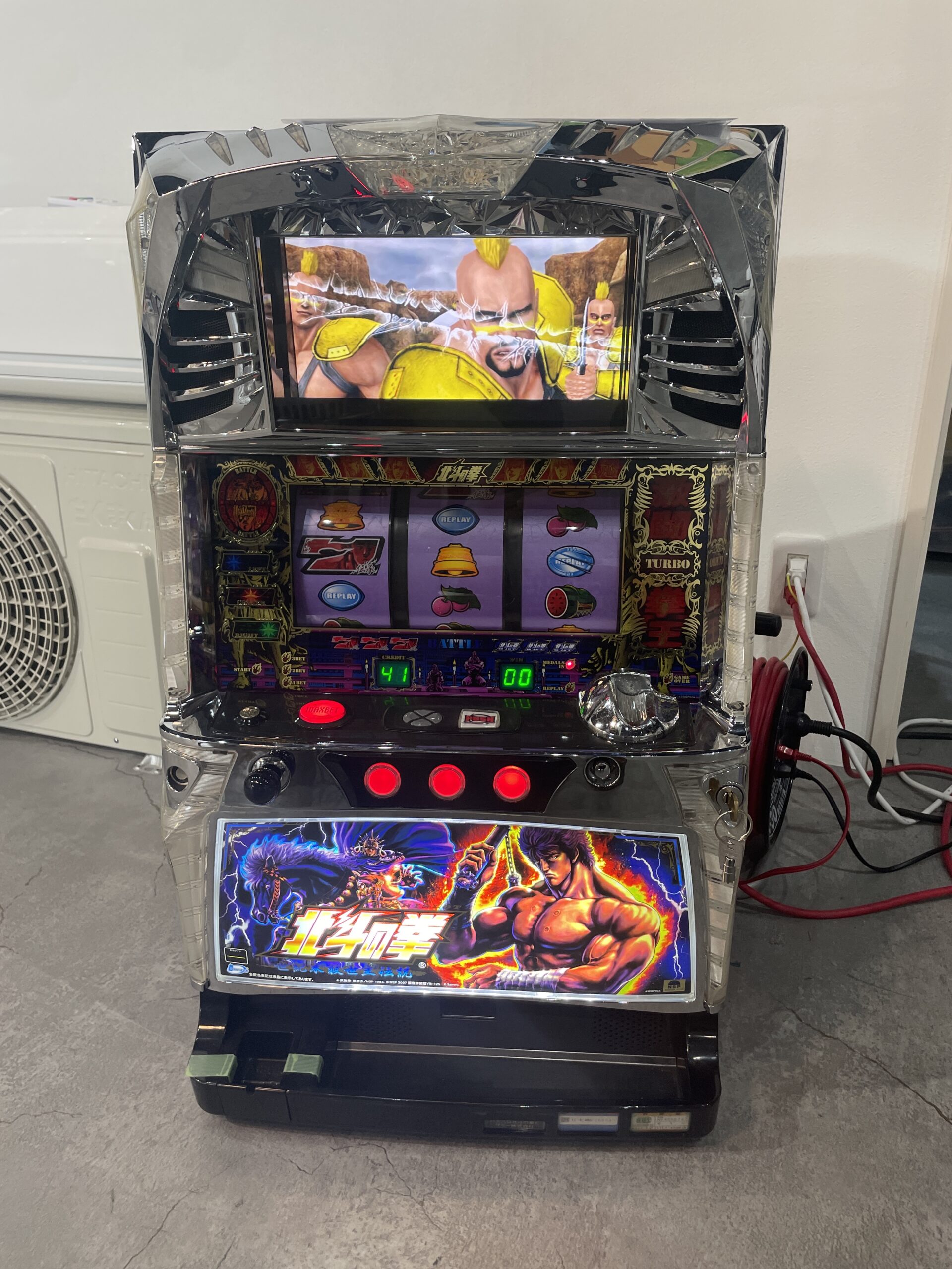 北斗の拳 世紀末救世主伝説 スロット実機 中古品販売