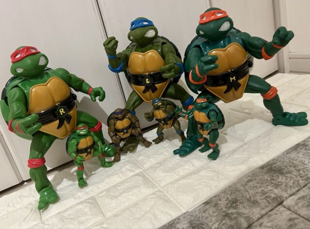 ミュータントタートルズ TMNT GIANT 30cm フィギュア playmates