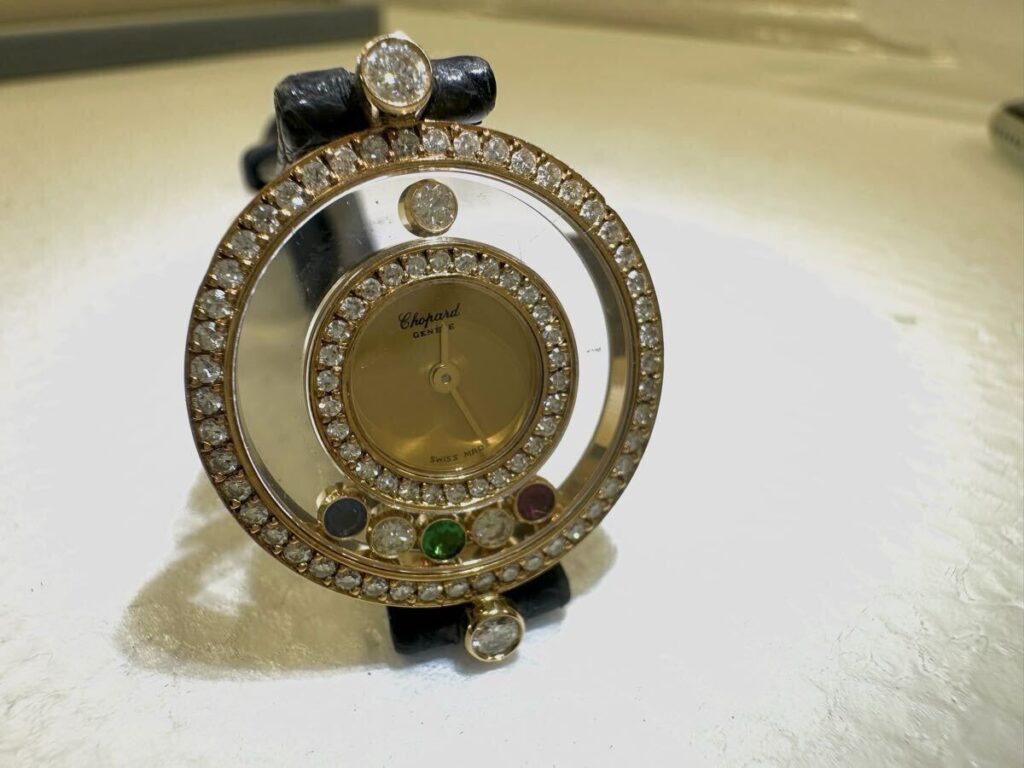 Chopard ショパール ハッピーダイヤモンド クォーツ腕時計