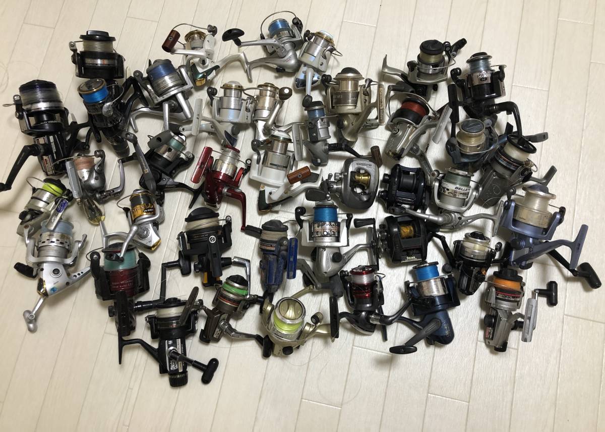 シマノ ダイワ 釣具リール まとめ売り 39点セット