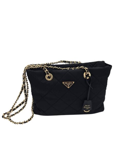PRADA プラダ Re-Edition 1995 チェーン Re-Nylon トートバッグ ブラック