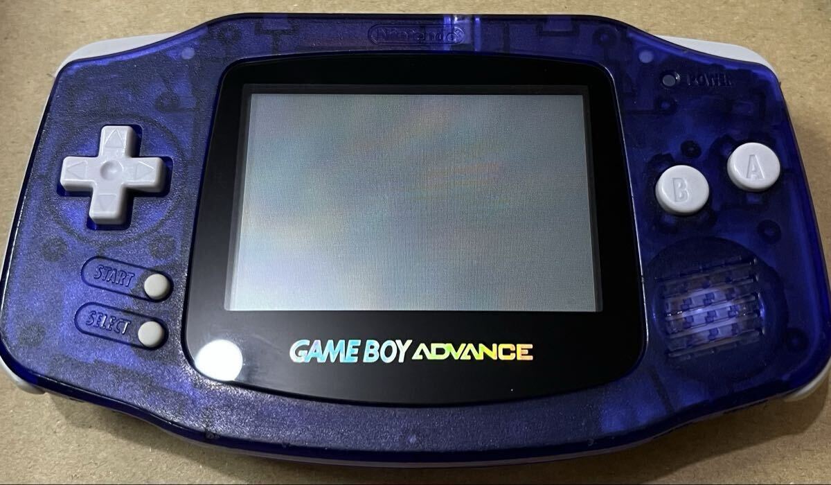 ゲームボーイアドバンス本体 トイザらス限定ミッドナイトブルー