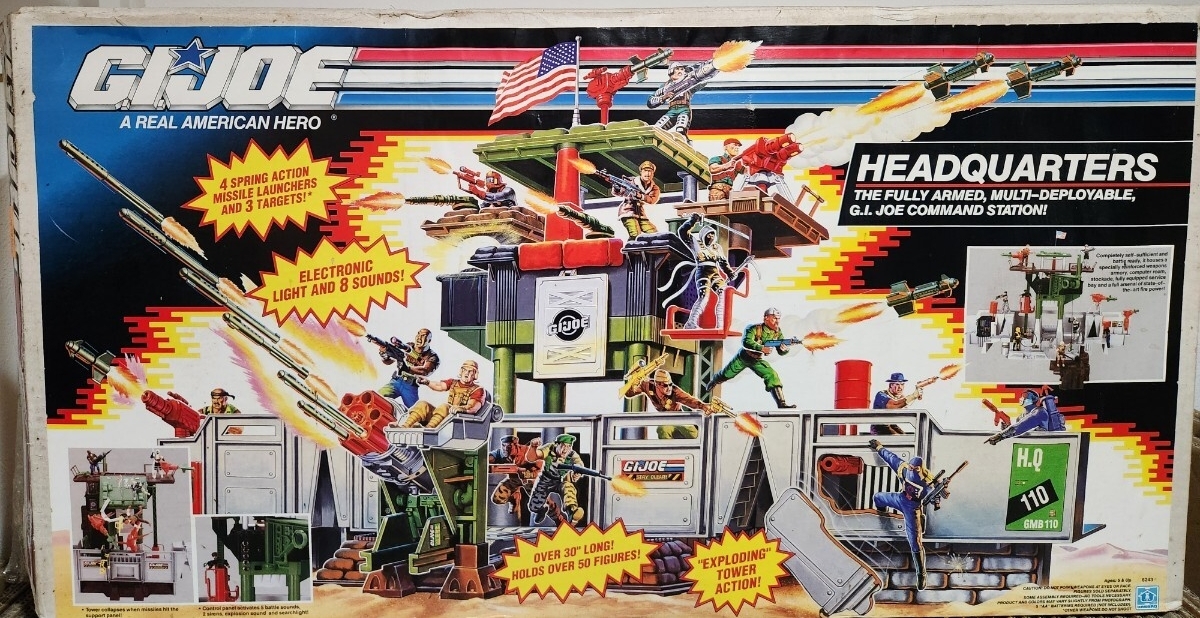 GI JOE HEADQUARTERS 1992 ハズブロ ヴィンテージフィギュア