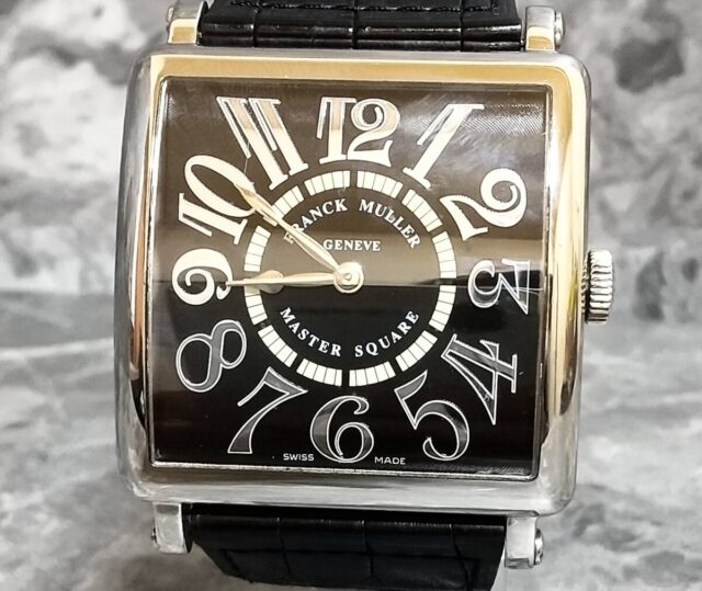 FRANCK MULLER フランクミュラー 6002KQZV マスタースクエア メンズ腕時計