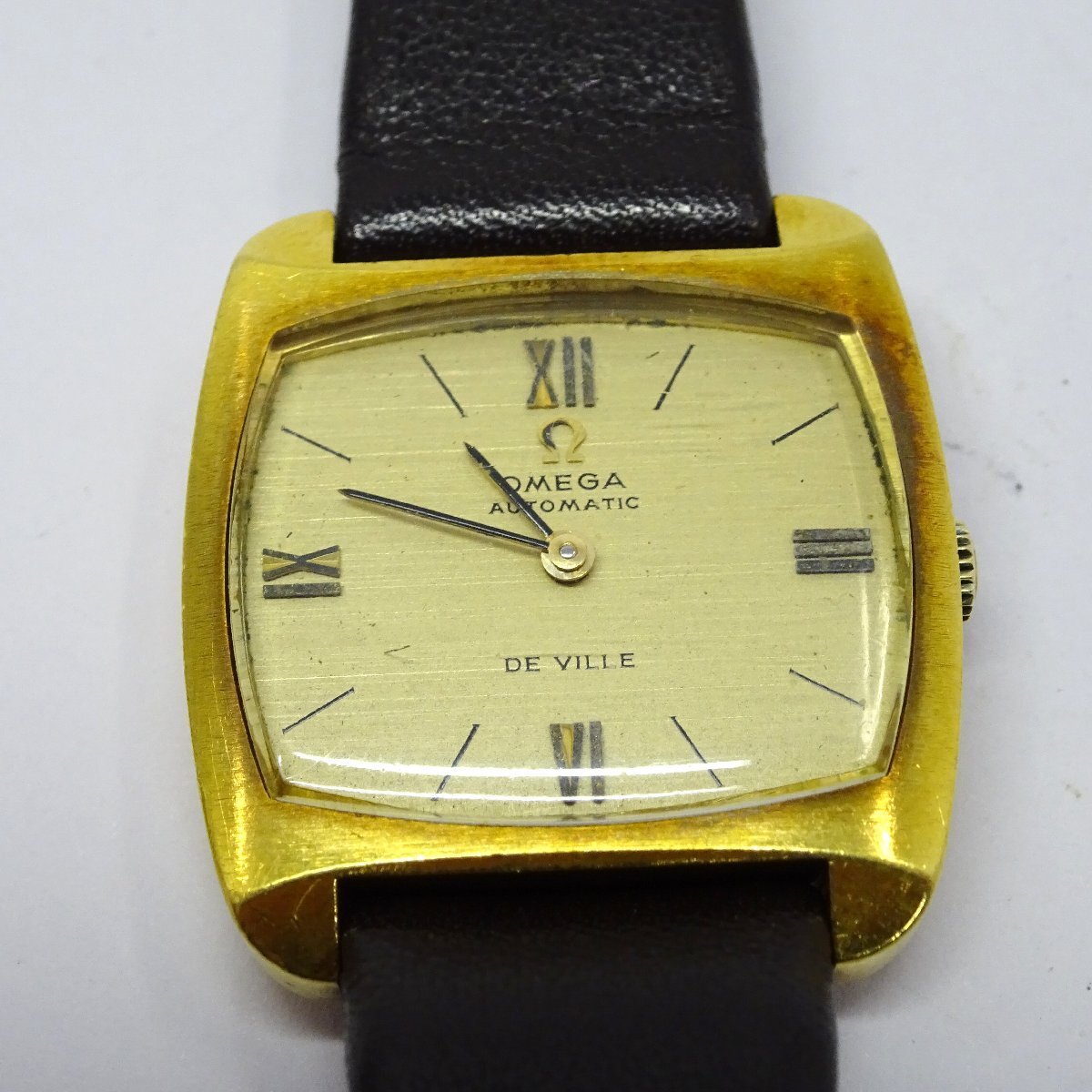 OMEGA オメガ デビル ゴールド 自動巻き レディース腕時計