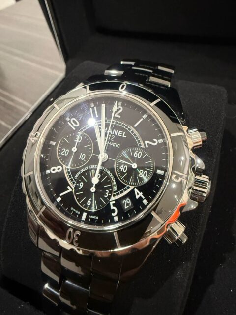 CHANEL J12 クロノグラフ H0940 メンズ腕時計