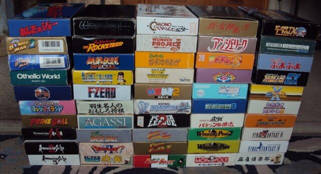 スーパーファミコンソフト 50本セット 箱付 取説付