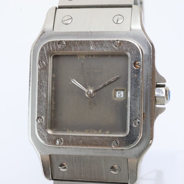Cartier カルティエ サントスカレ オートマチック 腕時計 2602-500