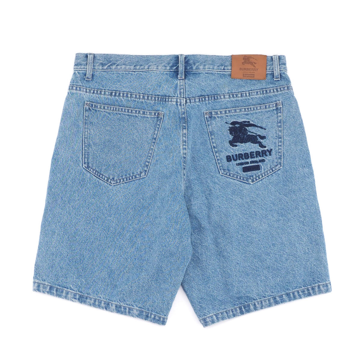 Supreme/Burberry Denim Short W34 ウォッシュドブルー
