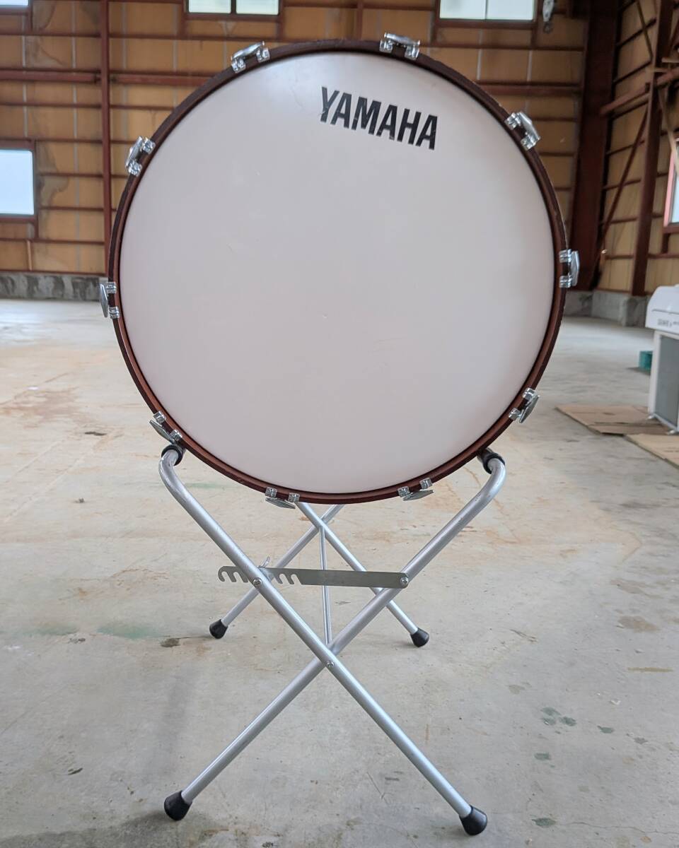 YAMAHA バスドラム スタンド付き