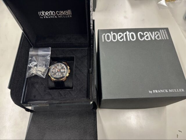 Roberto Cavalli by FRANCK MULLER 腕時計 自動巻き 1G039