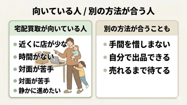 ボッテガ買取が向いている人・向いていない人