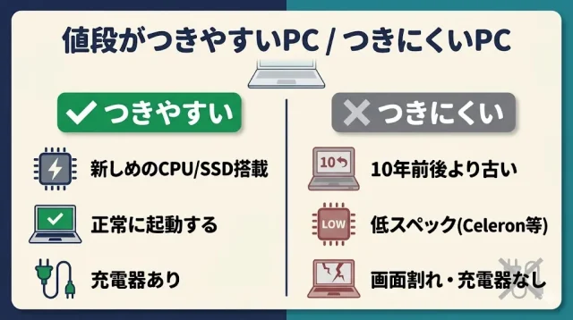 査定スタッフが実際に見ているポイント