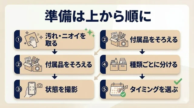 査定額を上げる準備チェックリスト